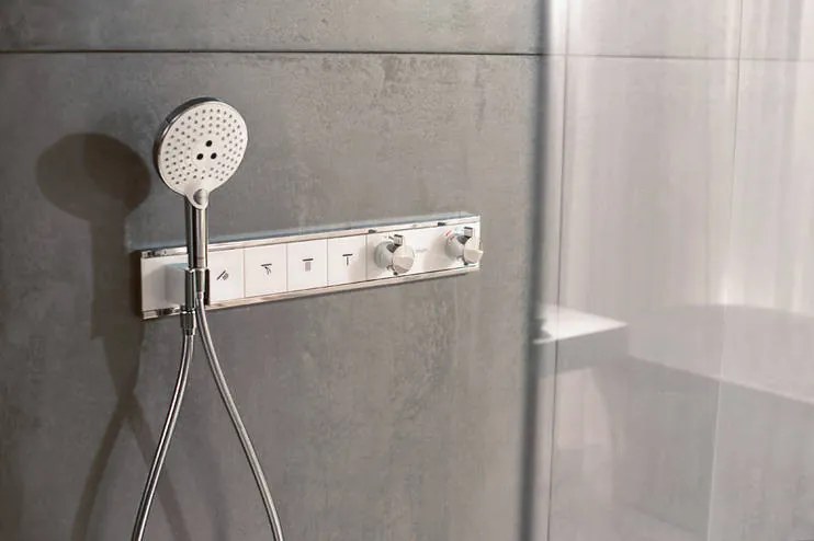 Hansgrohe Raindance Select S, ručná sprcha 120 3jet EcoSmart, biela/chrómová, HAN-26531400