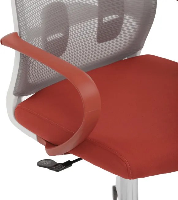 Kancelárska stolička červená KA-S425 RED