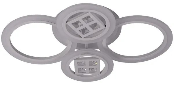 LED RGB Stmievateľný prisadený luster LED/50W/230V 3000-6500K + DO