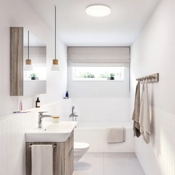 LAUFEN HF500701100000 - Umyvadlová batéria + výpusť s prepadom LAURIN 16,2 cm