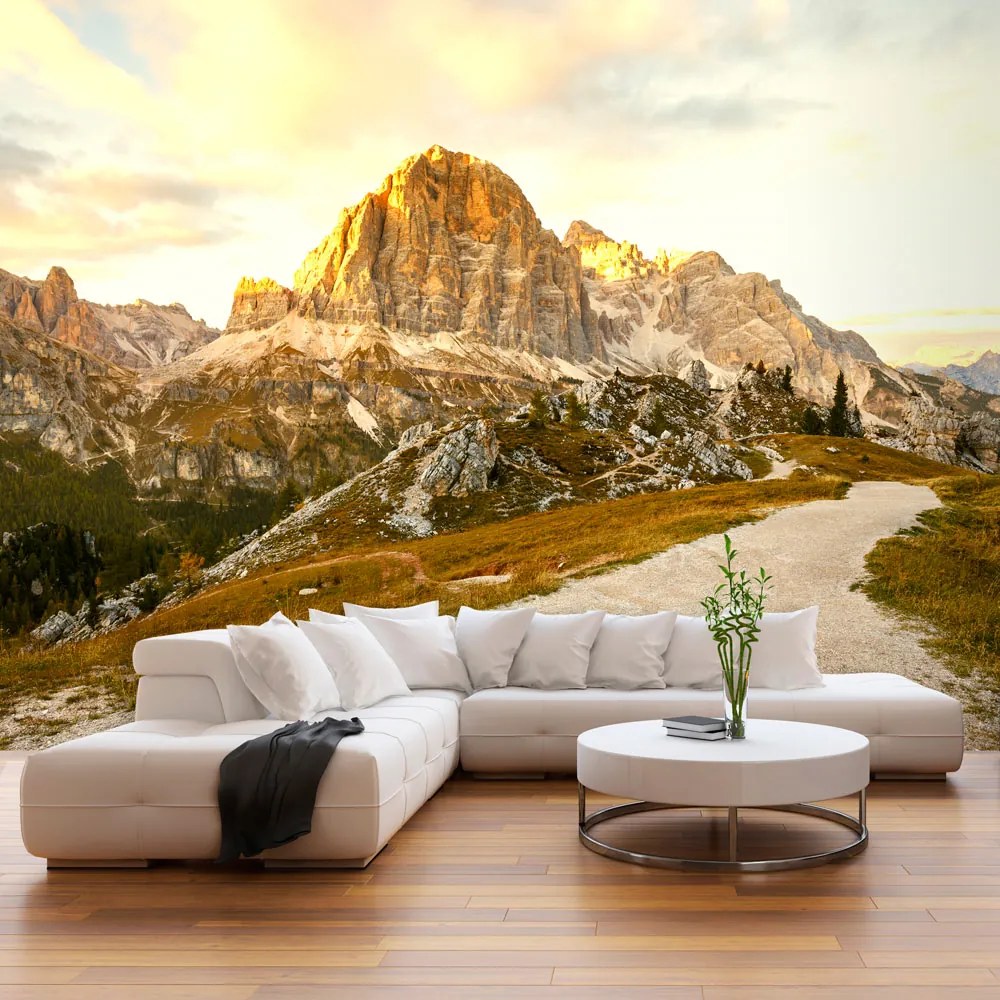 Artgeist Fototapeta - Beautiful Dolomites Veľkosť: 150x105, Verzia: Standard