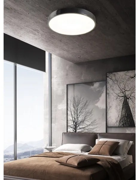 Top Light Metal 40CR RC - LED Stropné svietidlo METAL LED/51W/230V + DO chróm