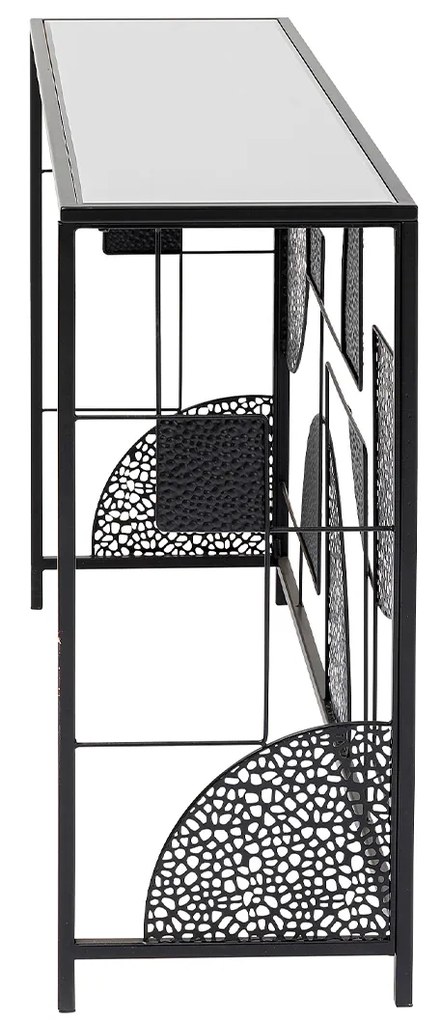 Segno konzolový stolík čierny 120x80 cm