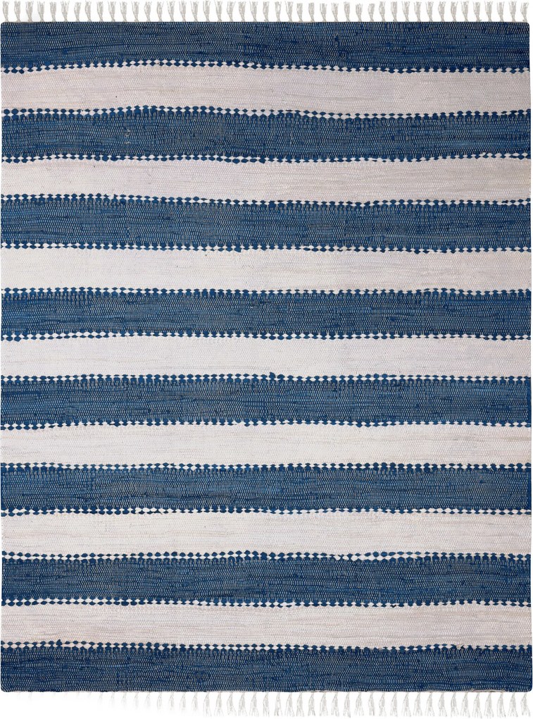 My Flair, Kusový koberec Ashram Blau, 60x110, modrá, chodba / predsieň