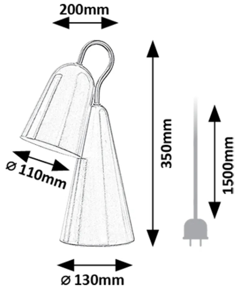 Rabalux RABAL stolná lampa 74224