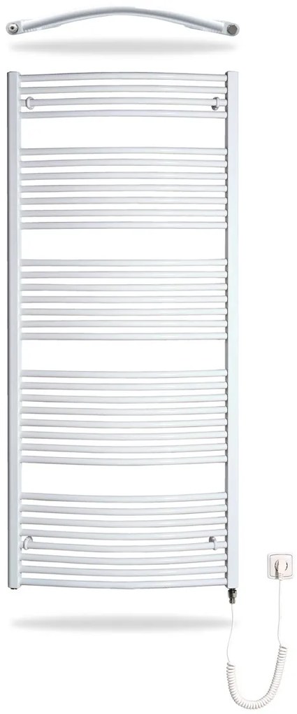 Radiátor elektrický Thermal Trend KDOE 168x75 cm biela KDOE7501680