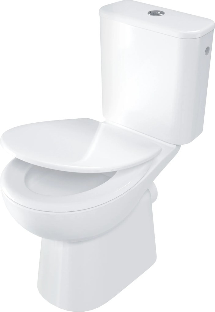 Deante WC kombi Funkia so zadným odpadom a WC sedadlom SoftClose - CDFD6RPS