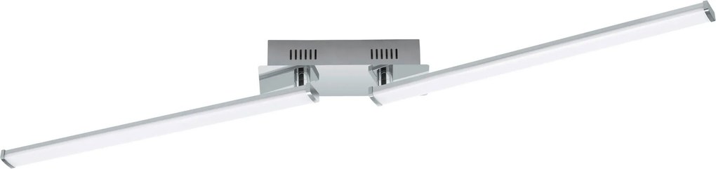 XXXLutz STROPNÉ LED SVIETIDLO, 100/6/8 cm Eglo - Online Only bytové doplnky - 003348196701