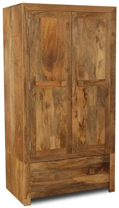 furniture-nabytek.cz - Masívna skriňa 120x200x60 z dreva mango