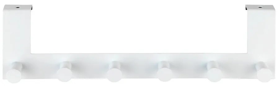 Biely kovový vešiak na dvere 39 cm Celano – Wenko