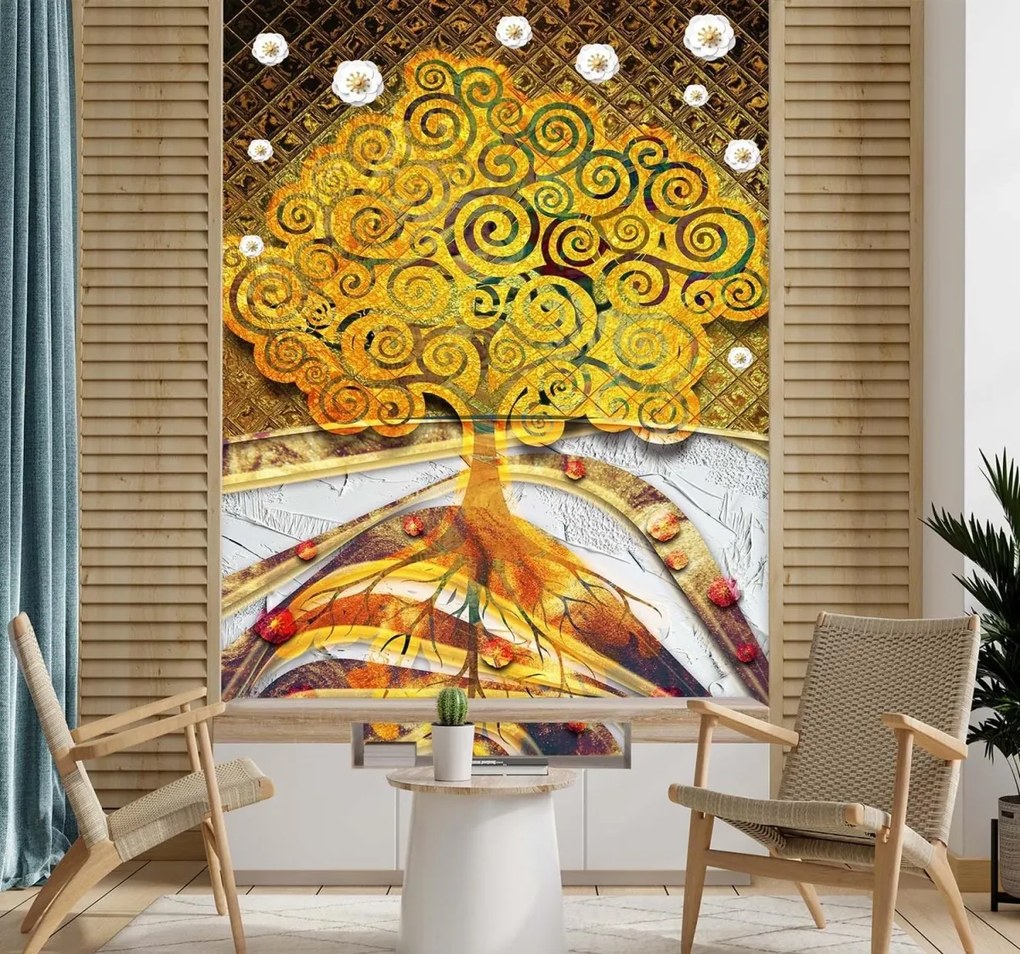 Fototapeta, Kouzelný strom života Klimt - 100x140 cm