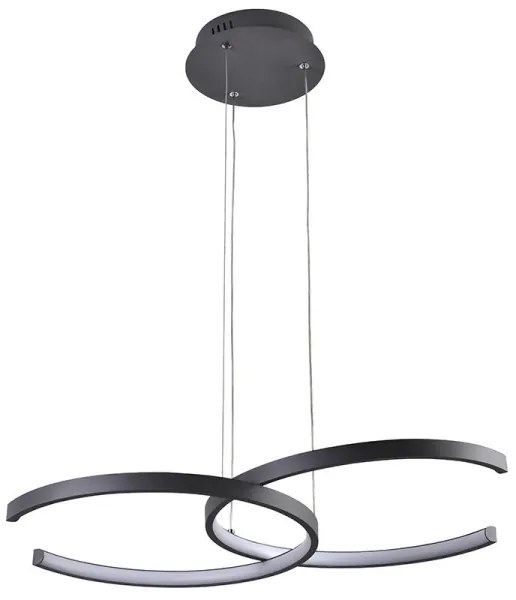 LED Stmievateľný prisadený luster LED/50W/230V 3000-6500K + DO