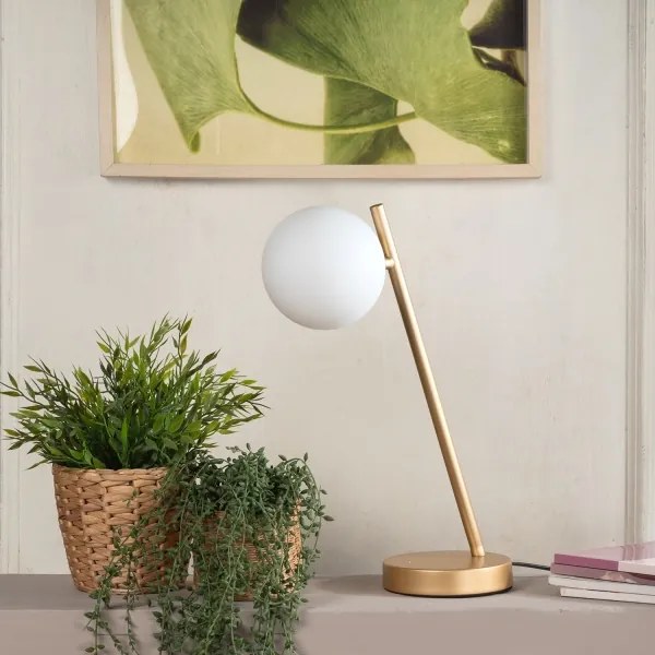 ONLI - Stolná lampa PALOMA 1xG9/10W/230V 38,5 cm zlatá