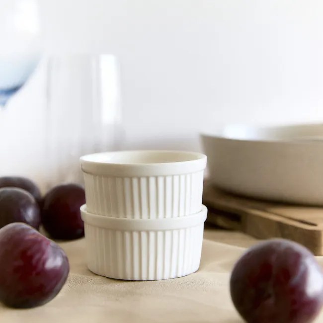 Sada dvoch foriem na pečenie TINEO biela 893983