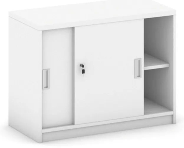 Nadstavba zasúvacia MIRELLI, 800 x 400 x 600 mm, biela