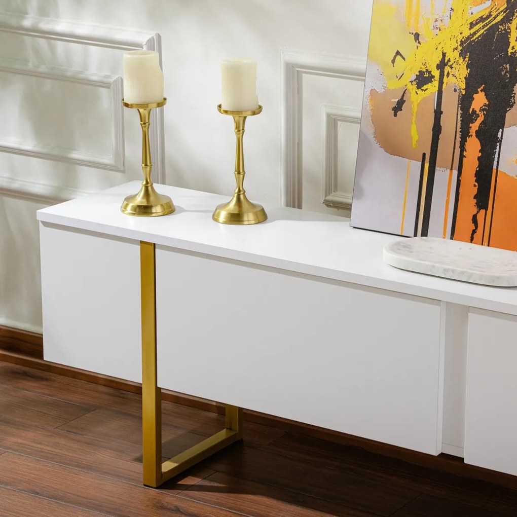 TV stolík Serenity White