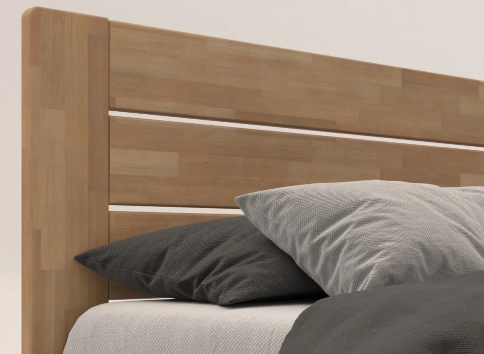 Posteľ Emilia 180x200 cm, prírodný buk