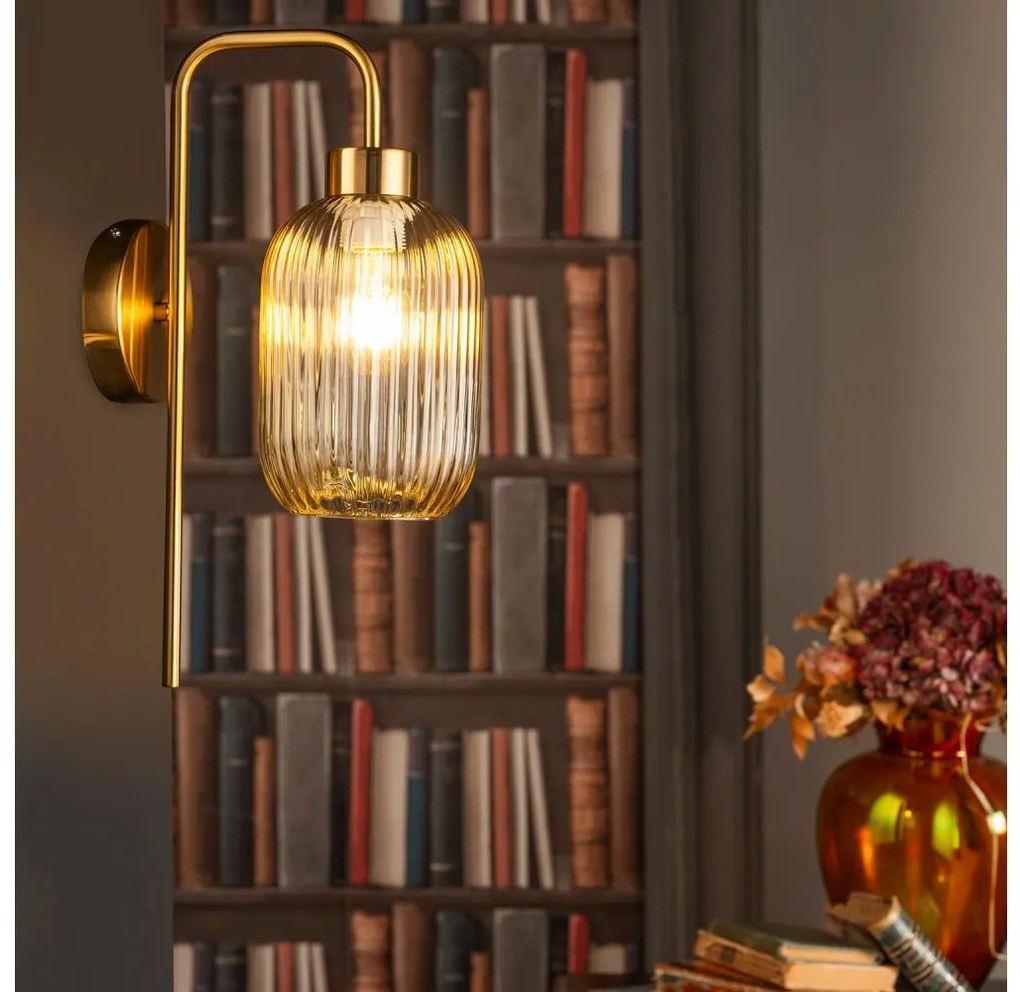 ONLI - Nástenné svietidlo DOROTY 1xE27/15W/230V mosadz