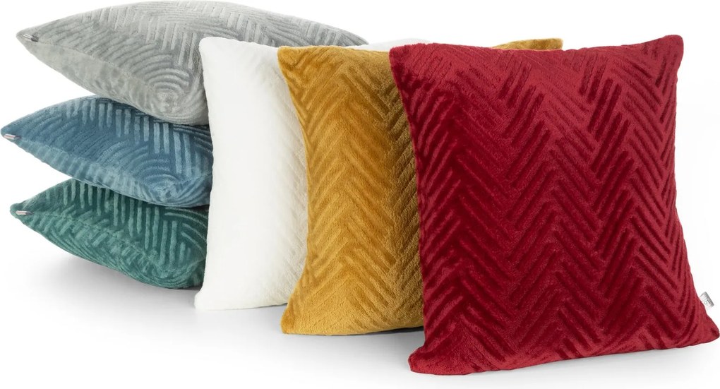 DEKORAČNÁ OBLIEČKA NA VANKÚŠ MERY1 40X40 CM SIVÁ