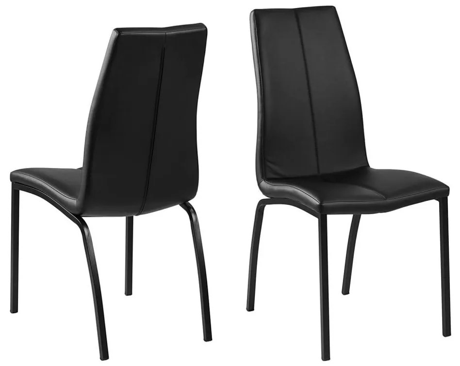 Jedálenská stolička AMAL 1 ks čierna