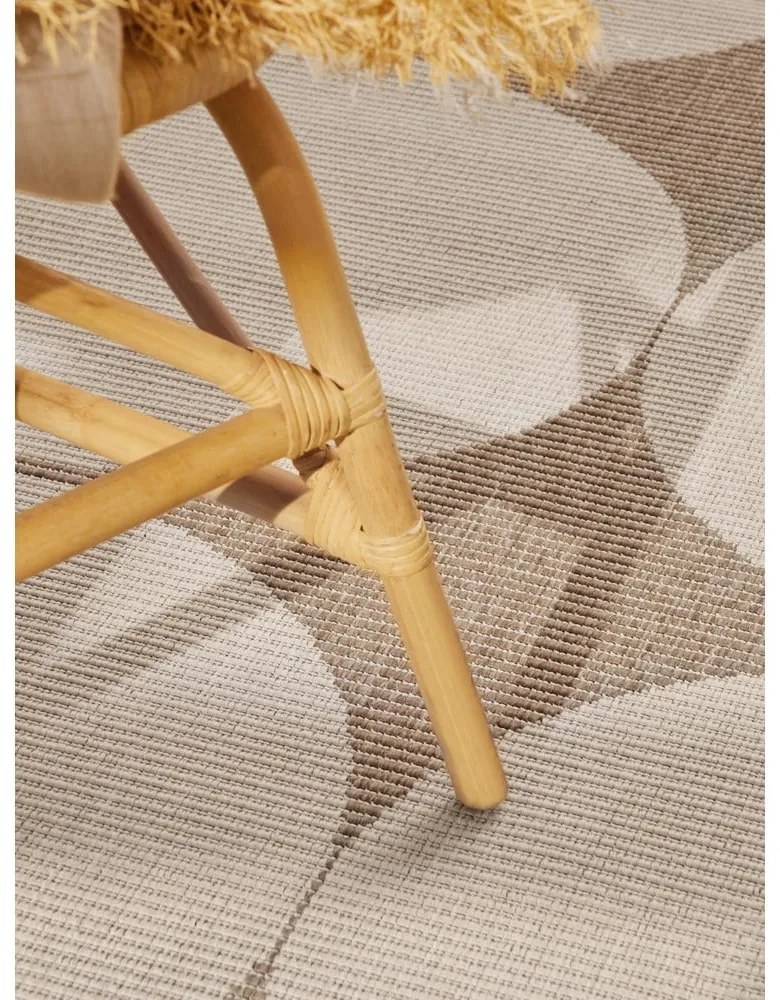 Vnútorný a vonkajší koberec v béžovej a slonovinovej farbe 160x230 cm Duet Bowen – NORTHRUGS
