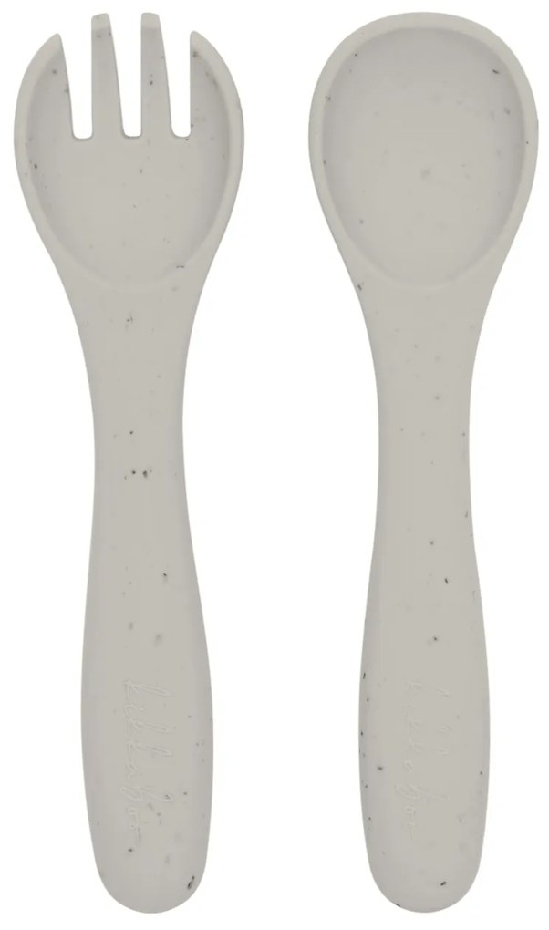Príbor 2-dielny Platinum Silicone Sand