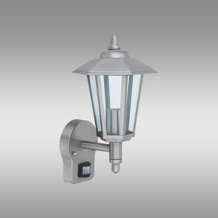 Nástenná lampa Jupiter s pohybovým senzorom VO1961 chróm KG1