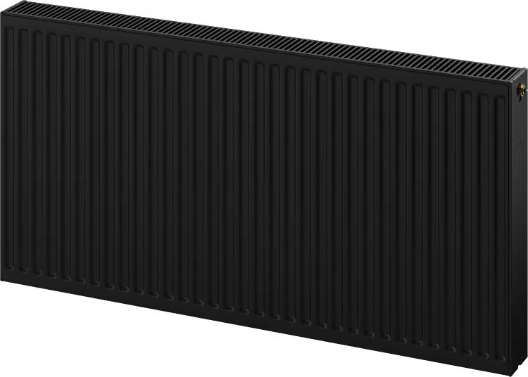 Mexen CV22, panelový radiátor 500 x 1600 mm, spodné pripojenie, 2279 W, čierna, W622-050-160-70