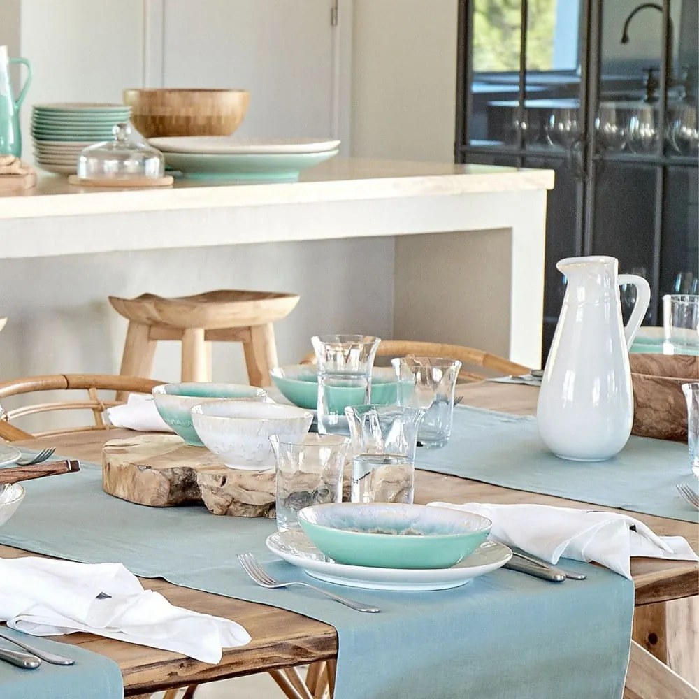 Biela misa z kameniny ø 15 cm Taormina – Casafina