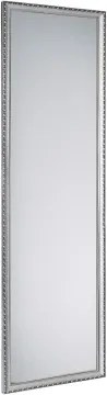 Nástenné zrkadlo Loreley 35x125 cm, drevený strieborný rám%