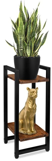 Stojan na kvety LUPIN RUSTIC čierny