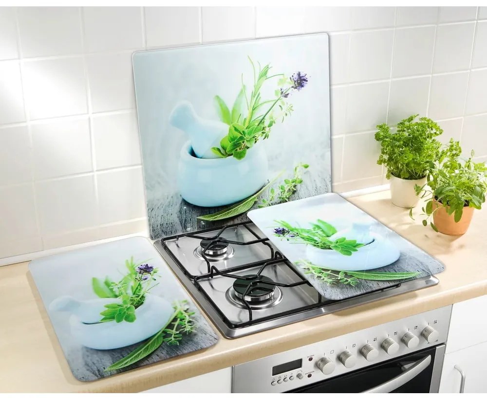 Sklenený kryt Wenko Herb, 50 x 56 cm
