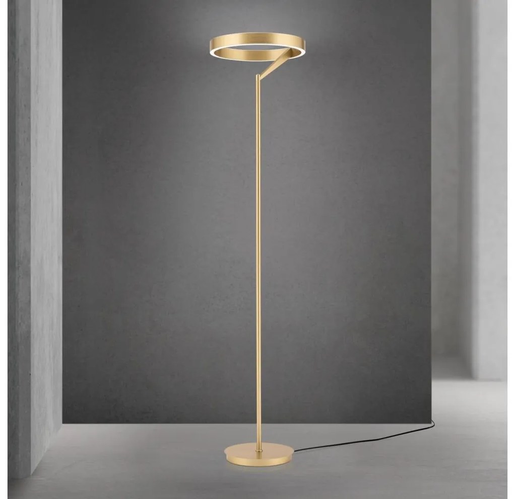 Orion - stmievateľná LED stojacia lampa KOLK LED/40W/230V 2700/4000K zlatá