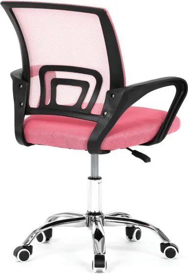 Detská otočná stolička ružová KA-L103 PINK