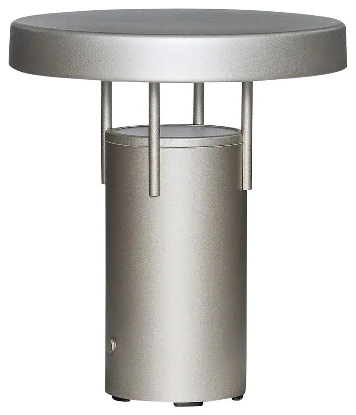 Svetlosivá LED stmievateľná stolová lampa (výška 20 cm) BringMe – Hübsch