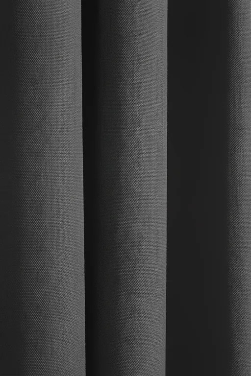 Záves na krúžkoch VIVA grafitový 140x250 cm