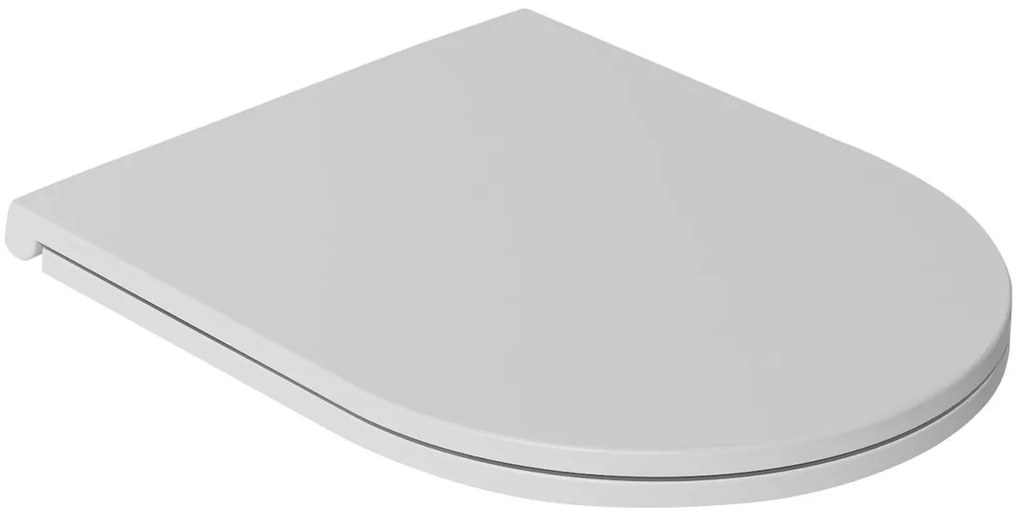 Isvea Isvea, INFINITY WC sedátko SLIM, Easy Take, Soft Close, biela matná, 40KF0201I-S