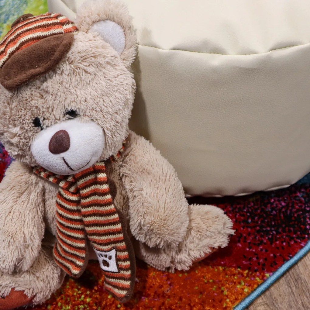 Sedací vak RELAX POUF beige - 25 x 45 cm cm Praktik home