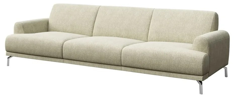 Svetlobéžová pohovka MESONICA Puzo, 240 cm