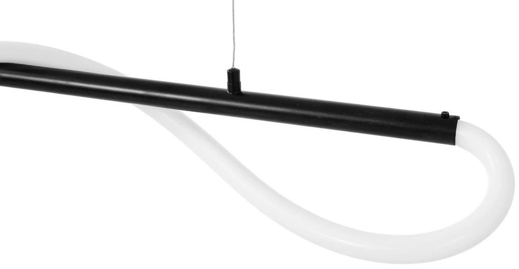 Toolight Toolight, LED závesné svietidlo 120 cm 60W APP853-CP LONG BLACK, čierna-biela, OSW-04030