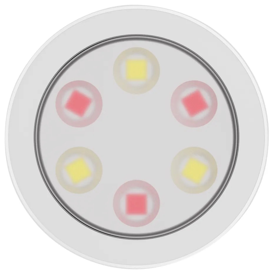 Ecolamp LED svietidlo Jojo, 1x LED 0,6w 3000-6000k, w, RGB, ovládač, sada 3ks