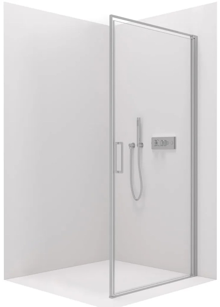Cerano Porte, 1-krídlové sprchové dvere 100x195 cm, 8mm číre sklo, chrómový profil, CER-CER-413480