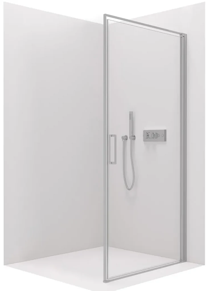 Cerano Porte, 1-krídlové sprchové dvere 100x195 cm, 8mm číre sklo, chrómový profil, CER-CER-413480