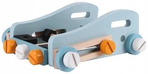 Multifunkčná sada nástrojov Eco Toys + 52 príslušenstiev,  modrá