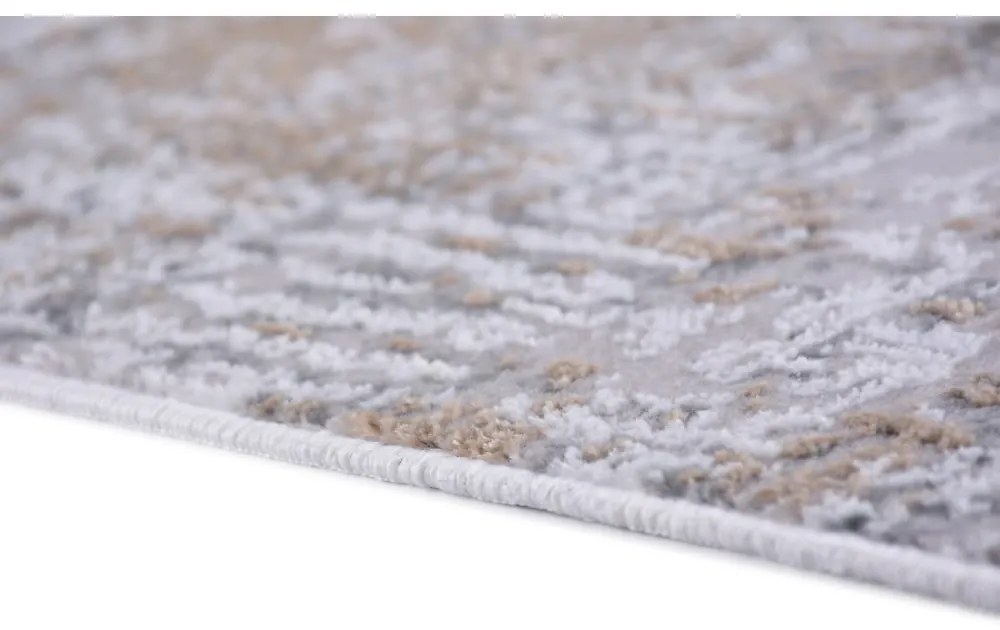 Sivo-béžové bavlnené nášľapy na schody v súprave 16 ks 25x65 cm Milano Bej – Vitaus