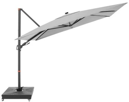 Doppler myZone 220 x 300 cm LED -  záhradný naklápací bočný slnečník : Barvy slunečníků - 827