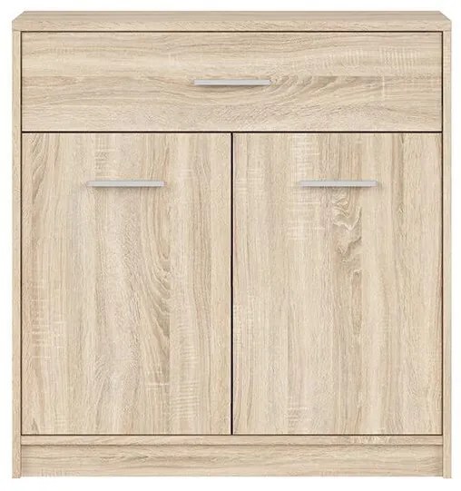 Komoda BRW Nepo Plus 5 (dub sonoma) . Akcia -34%. Vlastná spoľahlivá doprava až k Vám domov. 1098293