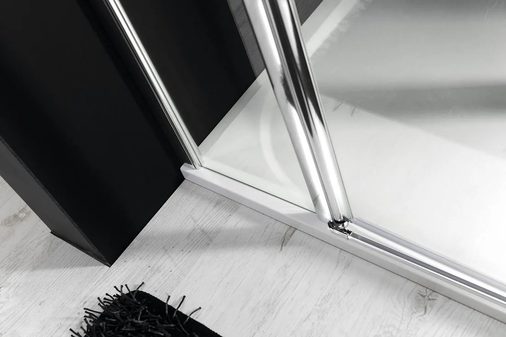 Gelco Gelco, ONE sprchové dvere s pevnou časťou 1100 mm, číre sklo, GO4811