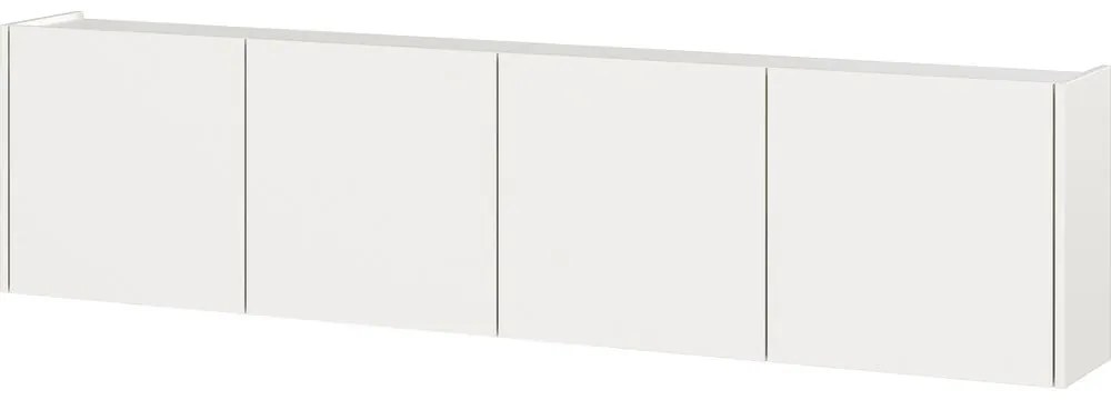 Biely TV stolík 183x45 cm Piana – Germania