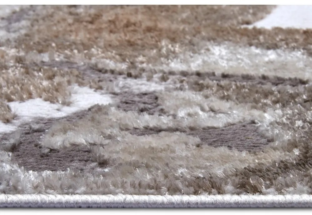 Sivo-hnedý koberec 57x90 cm Shine Floral – Hanse Home